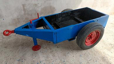 carrello rimorchio agricolo robusto 500 kg