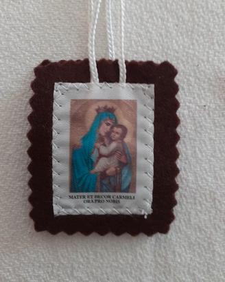 Scapolare Madonna del Carmelo - Cuore di Gesù