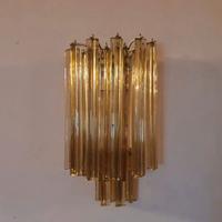 Applique murano  a tubi lisci anni 60