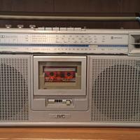 JVC RC-656L Biphonic Vintage + Lotto Cassette Anni