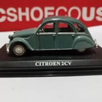 Modellino di Citroen 2CV in scala 1/43