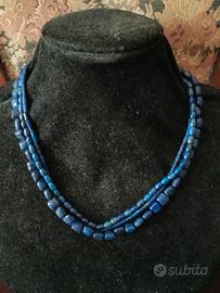 Bijoux Handmade. Collana Lapis 3fili 