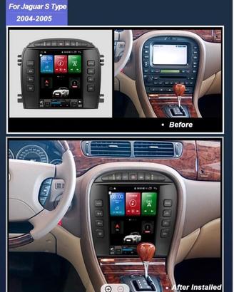 Navigatore s-type jaguar android carplay