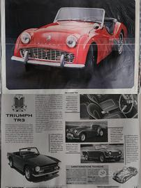 Automobili storiche schede da collezione.