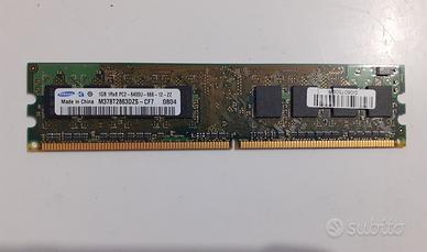 RAM DDR2 1GB Samsung Kingston Hynix