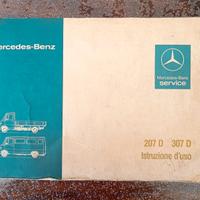 Manuale istruzioni d'uso mercedes-benz 207D 307D