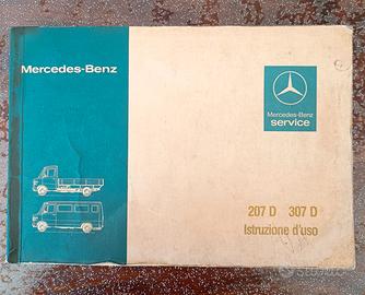 Manuale istruzioni d'uso mercedes-benz 207D 307D