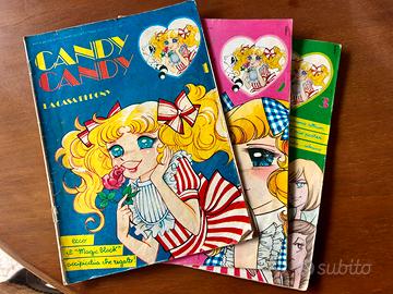 Candy Candy primi 3 numeri anno 1 fumetti vintage