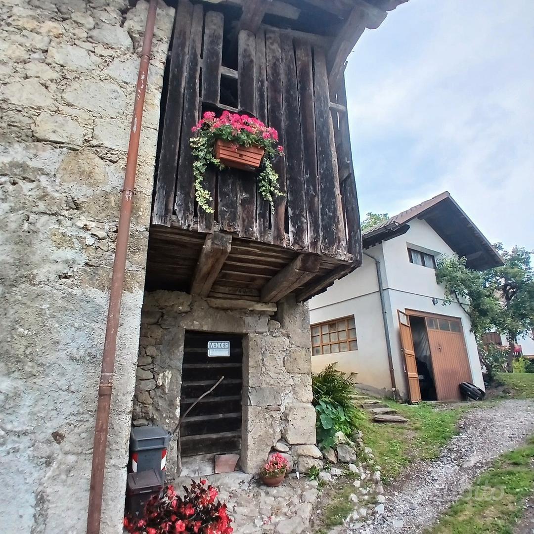 Vecchia stalla da ristrutturare più terreno (orto) - Vista 2