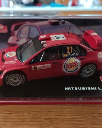 Mitsubishi Lancer WRC Montecarlo 2007 Pons