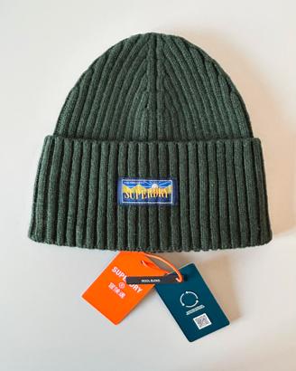 Superdry - Zuccotto misto lana - Verde