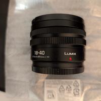 obiettivo LUMIX S 18-40 mm F4.5-6.3 NUOVO L mount