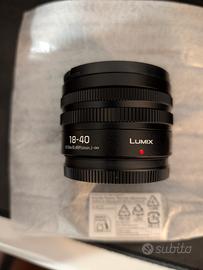 obiettivo LUMIX S 18-40 mm F4.5-6.3 NUOVO L mount