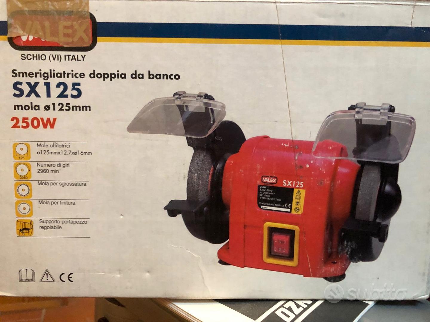 Smerigliatrice doppia da banco con mole da 125mm - Giardino e Fai da te In  vendita a Verona