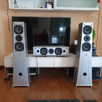 Diffusori laterali + Centrale Monolite