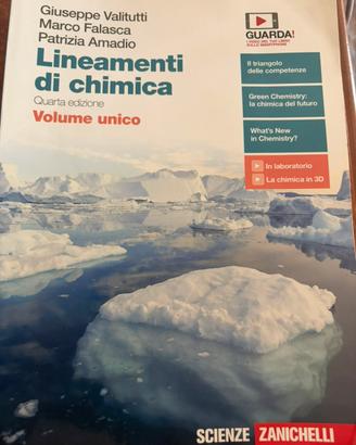 Libro scolastico chimica ISBN: 978-88-08-72087-0