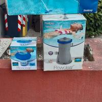 pompa immersione - kit pulizia - dosatore cloro