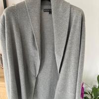 Ralph Lauren cardigan cashmere grigio