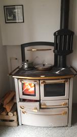 Stufa a legna cucina economica Lincar "Valentina"
