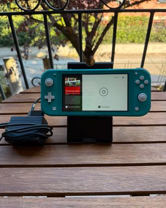 Nintendo switch lite turchese perfetta