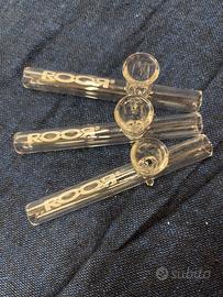 Pipe Roor in vetro 10cm