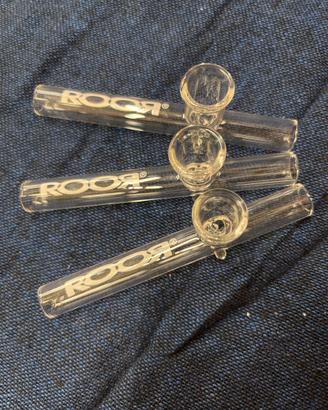 Pipe Roor in vetro 10cm