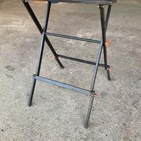 Tavolo banco per sega troncatrice