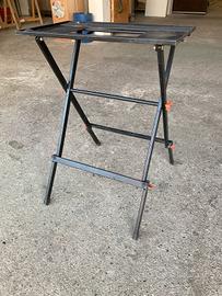 Tavolo banco per sega troncatrice