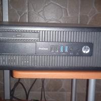 HP Prodesk 600G1 SFF Intel l3,Monitor e 2 tastiere