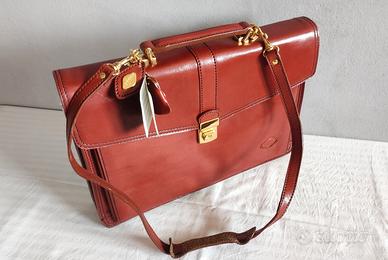 Borsa artigianale in cuoio "i Santi"