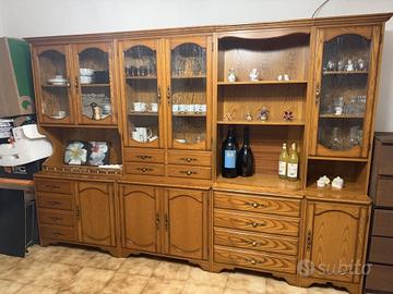 credenza classica in legno massello