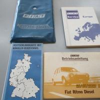 Libretti Uso e manutenzione FIAT/FERRARI