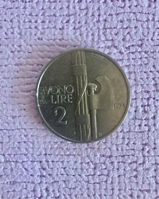 Moneta da due lire