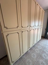 Armadio guardaroba 12 ante stile classico