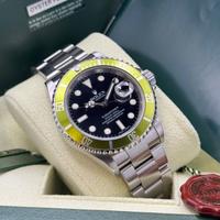 🟢 ROLEX SUBMARINER DATE “KERMIT” RRR – REF. 16610