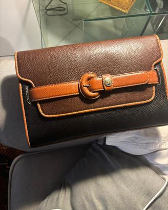 Borsa vintage Redwall pelle bicolore
