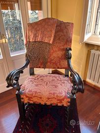 Poltrona “papale” antica