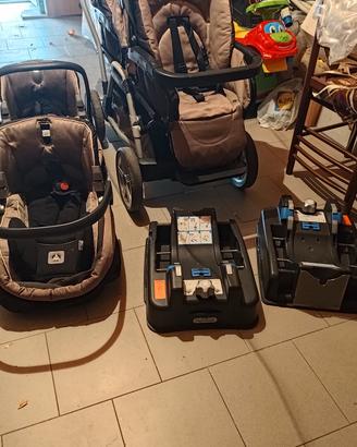 passeggino gemellare 