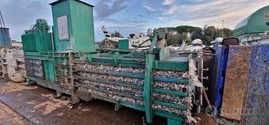 Pressa per carta da macero o plastica ompi presse