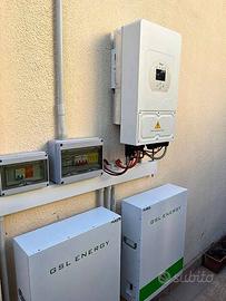 Kit 15kw monofase 8kw accumulo litio fotovoltaico