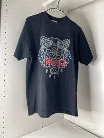 T-shirt Kenzo Tiger nera taglia S originale