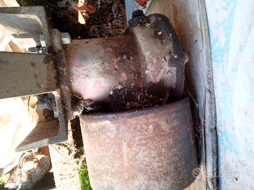 puleggia  con cavalletto 