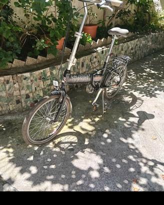 bicicleta pieghevole italiana in alluminio prof