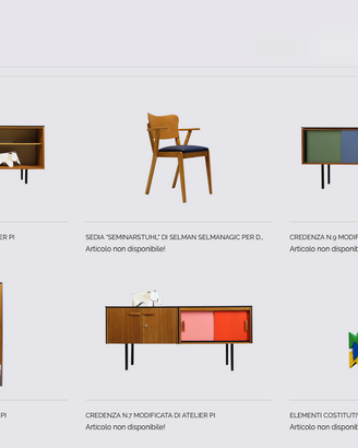 Rework Credenze Sideboard Modernariato Vintage