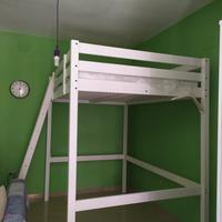 letto soppalcato Ikea stora una piazza e mezza