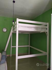 letto soppalcato Ikea stora una piazza e mezza