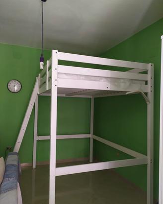 letto soppalcato Ikea stora una piazza e mezza