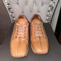 Scarpe Nero Giardini in pelle color cuoio chiaro