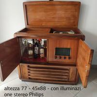 Mobile bar con radio e stereo Philips