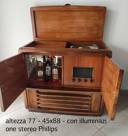 Mobile bar con radio e stereo Philips